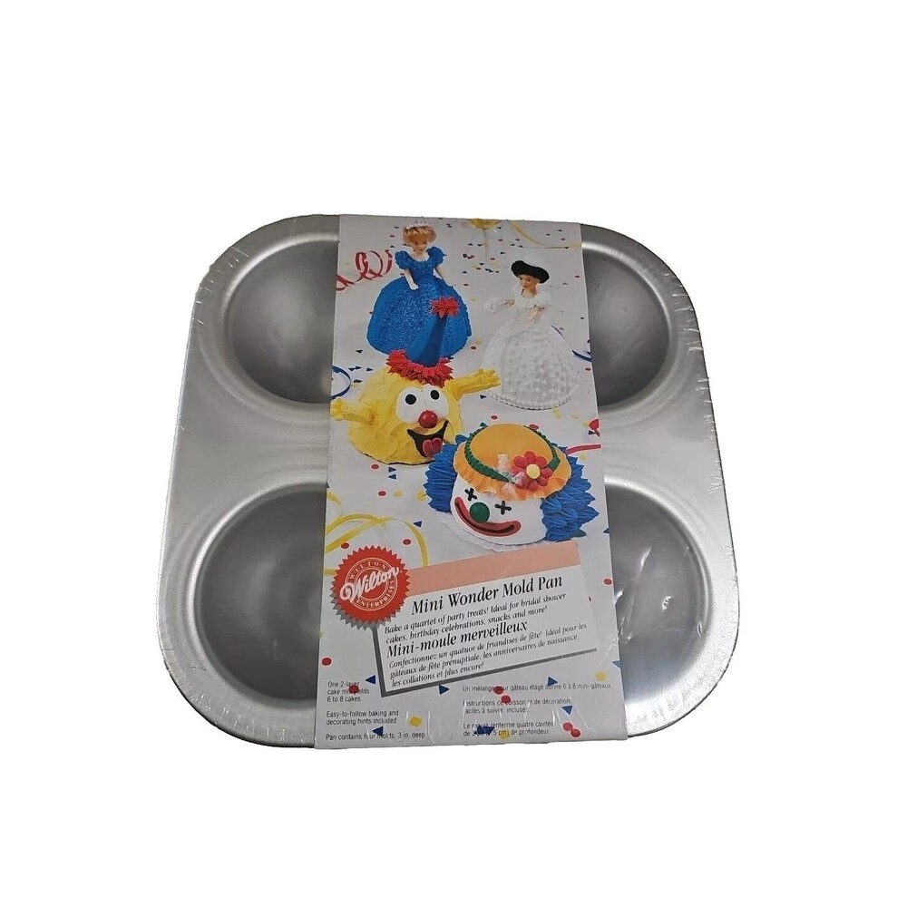 NEW Wilton Mini Wonder Mold Cake Pan Doll Cake Barbie Novelty